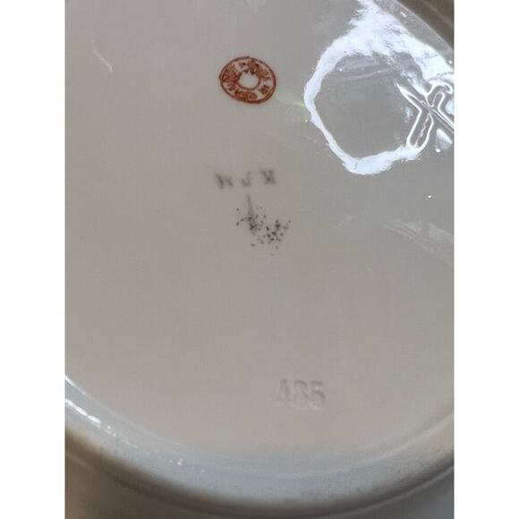 Vintage KPM Porcelain Plates - Set of 2 - Picture 7 of 12
